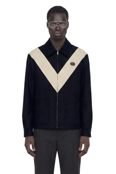  Signature V Nylon Gabardine Jacket 