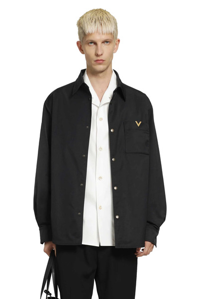  Vgold Nylon Shirt Jacket 