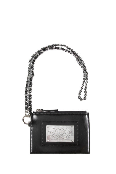  Coated Cotton Patch Chain Wallet 