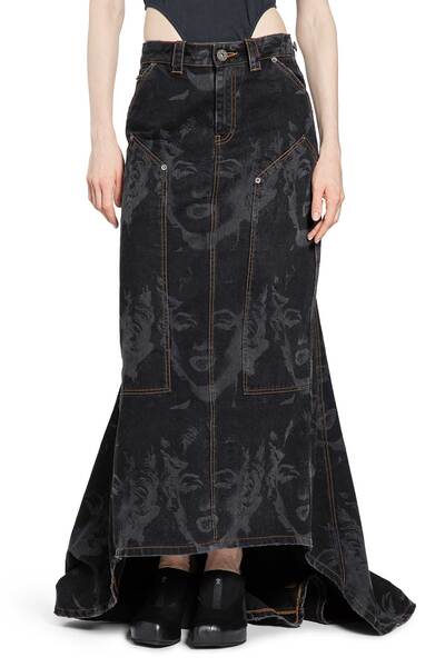  Denim Prom Skirt 