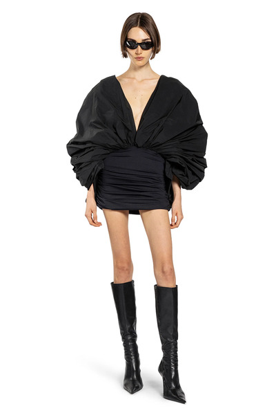  Woven Mini Party Dress 