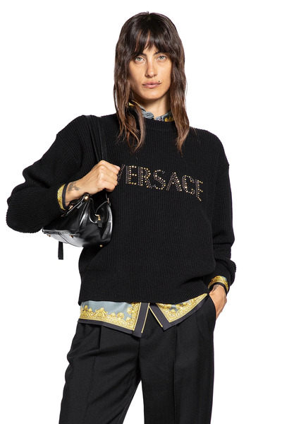  Logo Sweater In Wool 