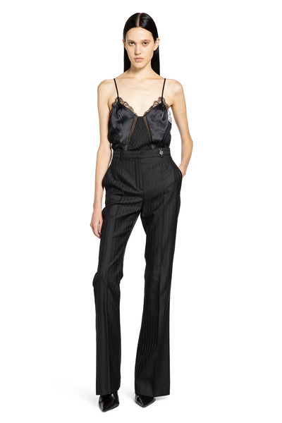  V All Over Jacquard Silk Bodysuit 