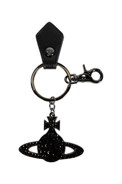  Hammered Orb Keyring 