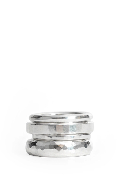  4 Combination Hammered Ring 