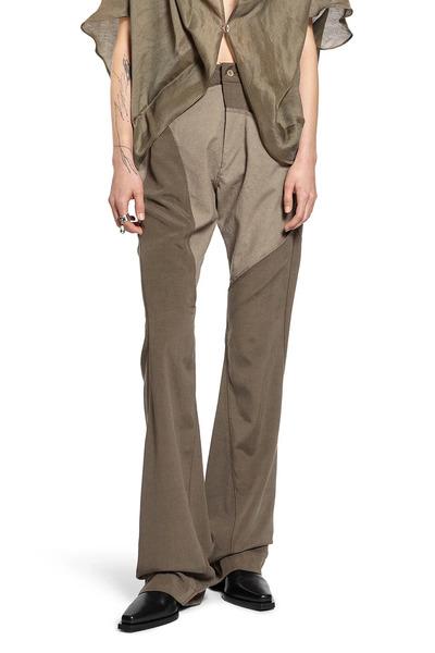  Splied Wool Silk Trousers 