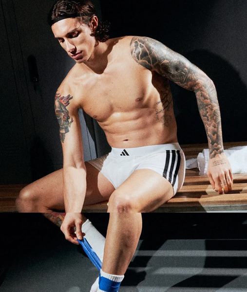  Adidas 2 Pack Trunk In Black And White 
