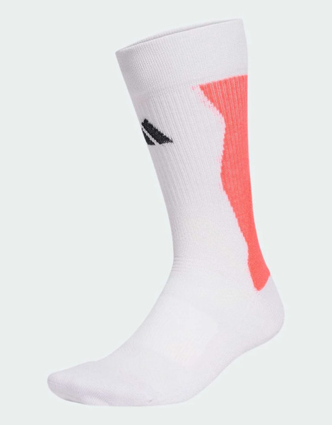  Adidas Performance Adidas Predator Football Crew Performance Socks Cushioned In White / Lucid Red / Black 