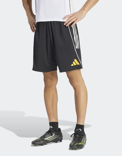  Adidas Performance Adidas Real Madrid Avengers 25/26 Tiro25 Competition Training Shorts In Black / White / Bold Gold 