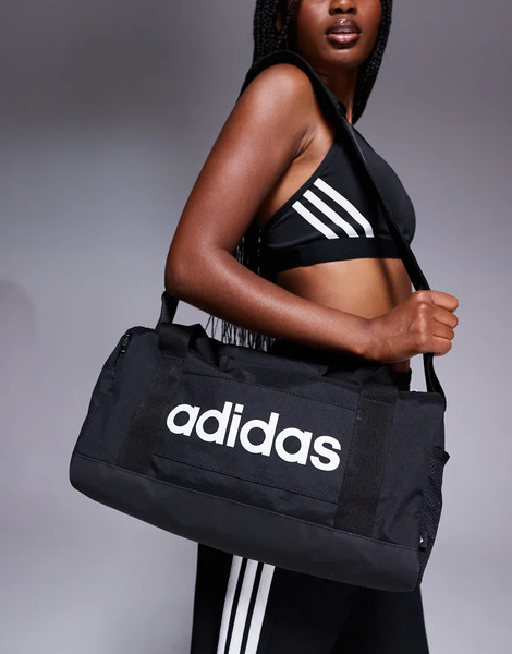 Adidas Training Small Duffle Bag In Black 