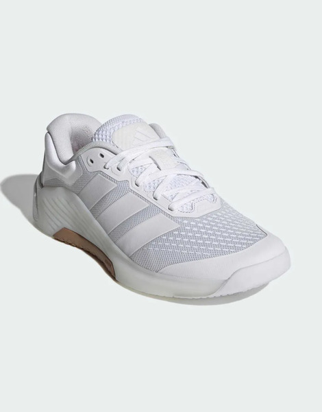  Adidas Performance Dropset 4 Training Shoes In Cloud White / Cloud White / 
