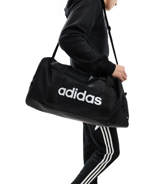  Adidas Performance Linear Duffel Medium In Black 