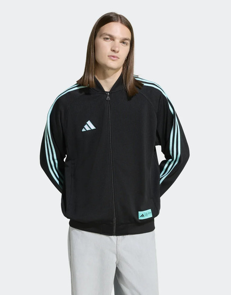  Adidas Performance Mercedes   Amg Petronas Formula One Team Las Vegas Track Top Men In Black / White 