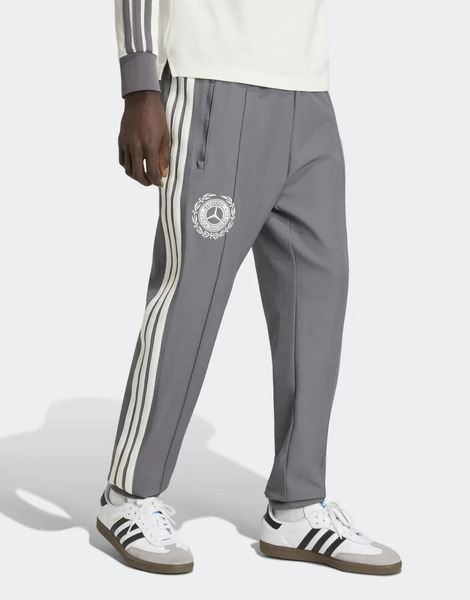  Adidas Performance Mercedes   Amg Petronas Formula 1 Team Silver Arrows Icon Track Pant Men In Granite / Off White Grey 