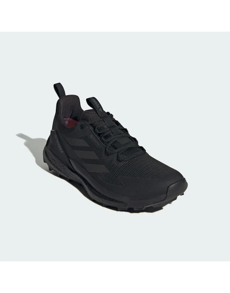  Adidas Performance Terrex Free Hiker 2.0 Low Gore Tex Hiking Shoes In Core Black / Core Black / Grey 