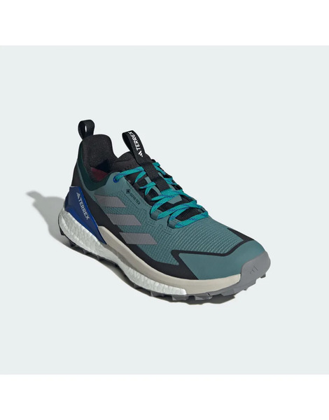  Adidas Performance Terrex Free Hiker 2.0 Low Gore Tex Hiking Shoes In Preloved Teal / Grey Three / C Blue 