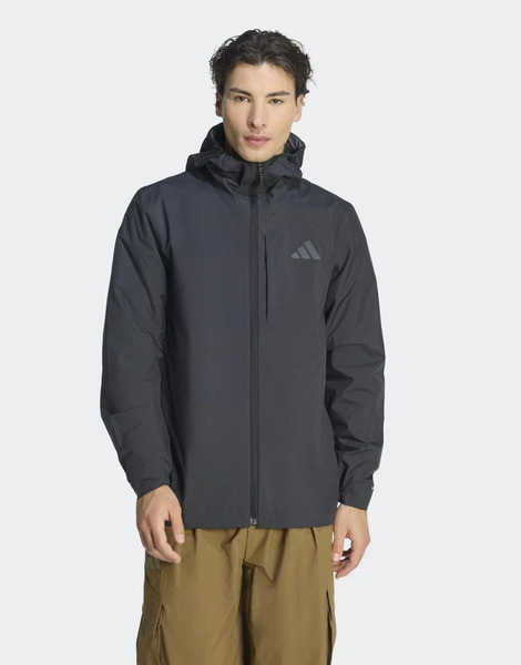  Adidas Performance Terrex Multi 2.5 Layer Climaproof Rain Jacket In Black 