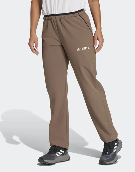  Adidas Performance Terrex Multi Liteflex Pants In Brown 