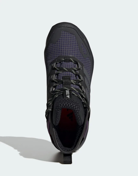 Adidas Performance Terrex Skychaser Ax5 Mid Gore Tex Climawarm+ Hiking Shoes In Aurora Plum / Grey Six / Tent Purple 