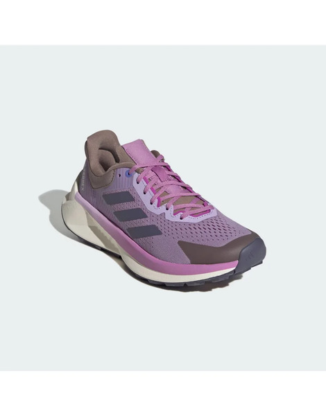  Adidas Performance Terrex Soulstride Flow Trail Running Shoes In Powder Plum / Preloved Violet Purple 