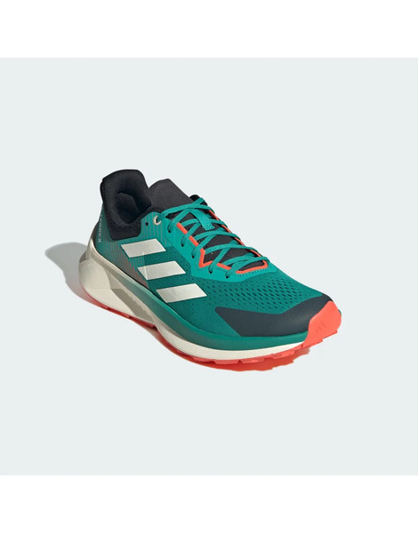 Adidas Performance Terrex Soulstride Flow Trail Running Shoes In Pure Teal / Off White / Semi I Blue 