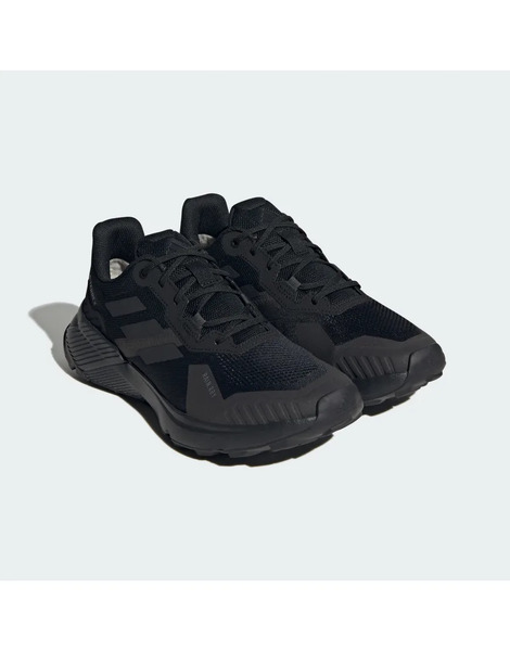  Adidas Performance Terrex Soulstride Rain. Rdy Trail Running Shoes In Core Black / Carbon / Grey Six 