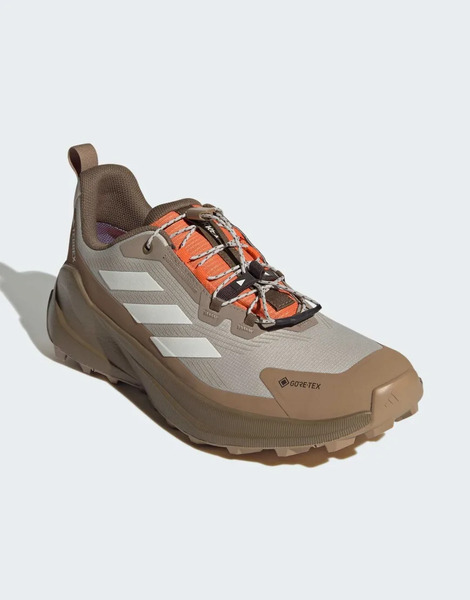  Adidas Performance Terrex Trailmaker 2 Gore Tex Speed Lace Hiking Shoes In Beige / Off White / Cardboard Neutral 