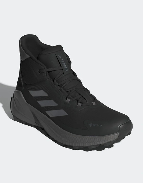  Adidas Performance Terrex Trailmaker 2.0 Mid Gore Tex Hiking Shoes In Core Black / Carbon / Grey Fou 
