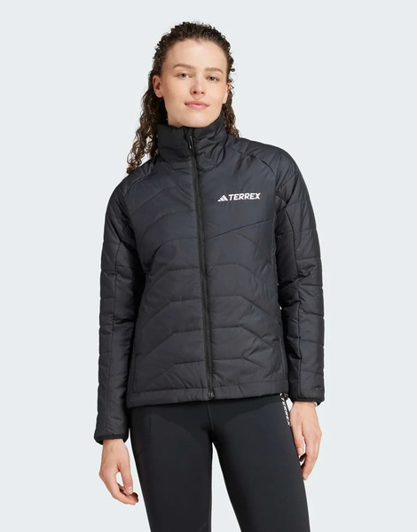  Adidas Terrex Multi Synthetic Insulated Jacket In Black 