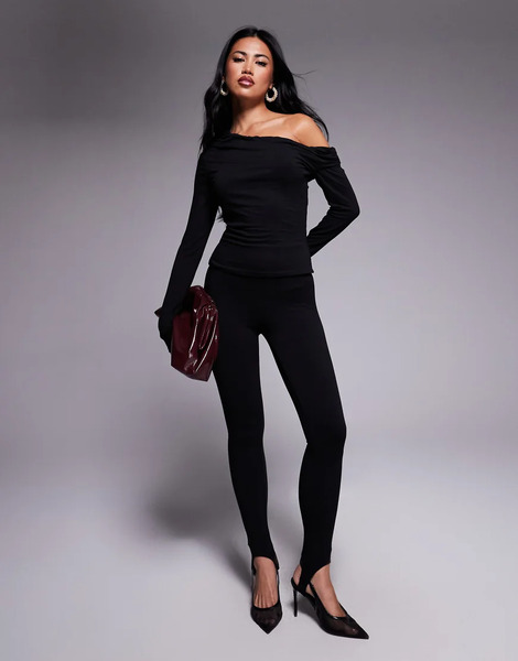  Afrm Power Mesh Legging Co Ord In Black 