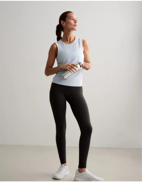  Aim'n Aura Soft Basic Singlet In Aura Blue 