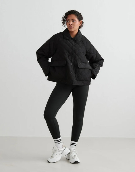  Aim'n Black Quilted Femme Jacket 