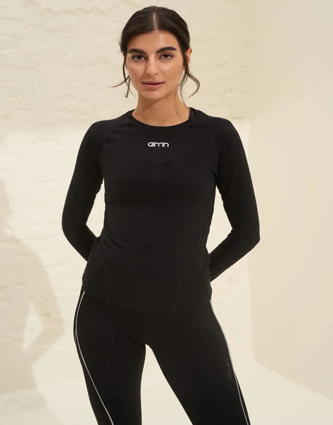  Aim'n Black Soft Basic Long Sleeve 