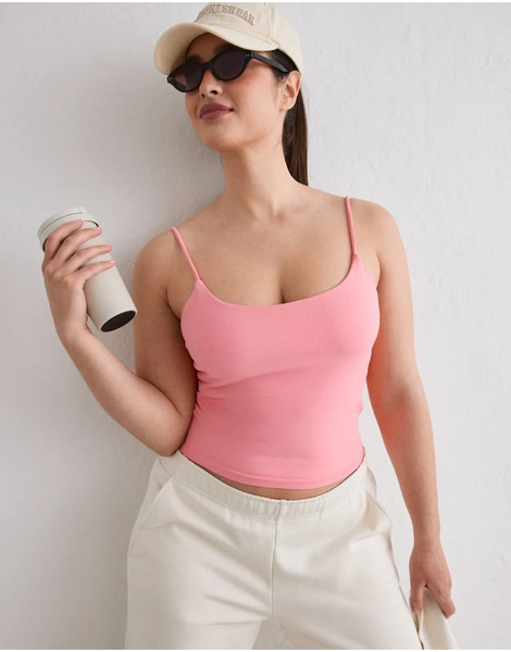  Aim'n Blush Shape Seamless Strap Singlet Pink 