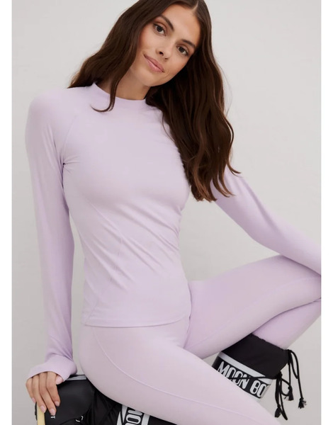  Aim'n Pale Lavender Baselayer Long Sleeve Purple 