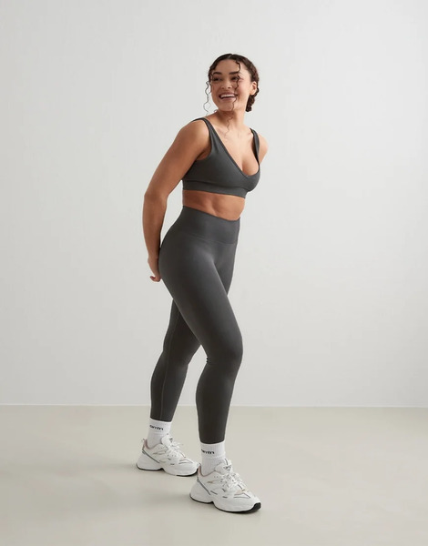  Aim'n Shadow Grey Shape Seamless Tights 