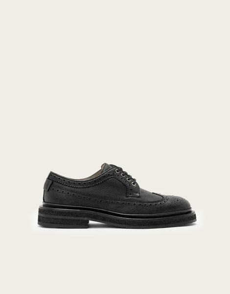  Allsaints Escher Brogue In Black 