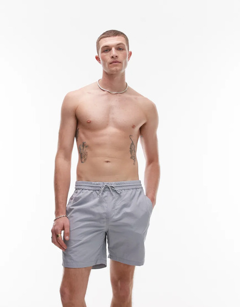  Allsaints Haven Swimshort In Willow Blue 