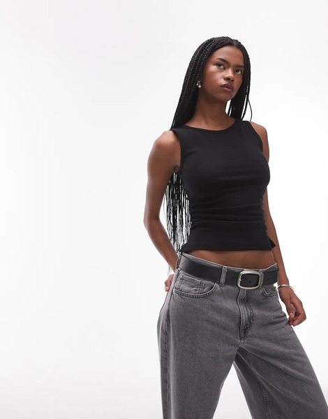  Allsaints Katarina Tank In Black   Black 