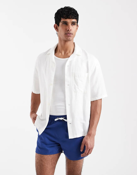  Aray Swimshort In Mid Blue 