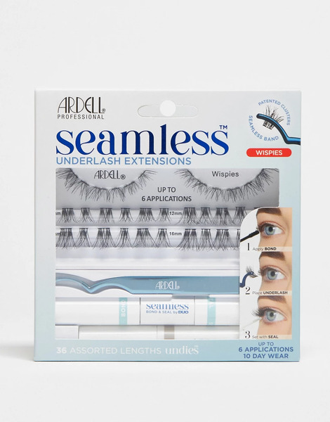  Ardell Seamless Extensions Wispies Kit Black 