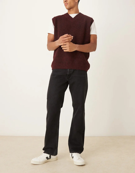  Arket Cliff Authentic Straight Fit Jeans In Black 