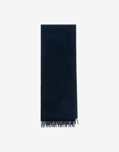  Arket Knitted Scaf In Navy 