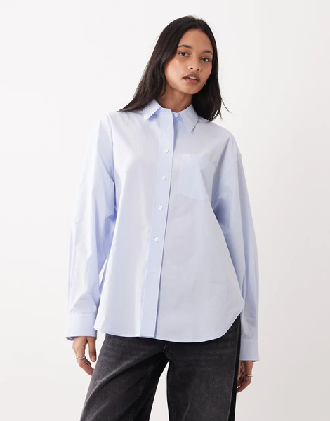  Arket Shirt In Light Blue 