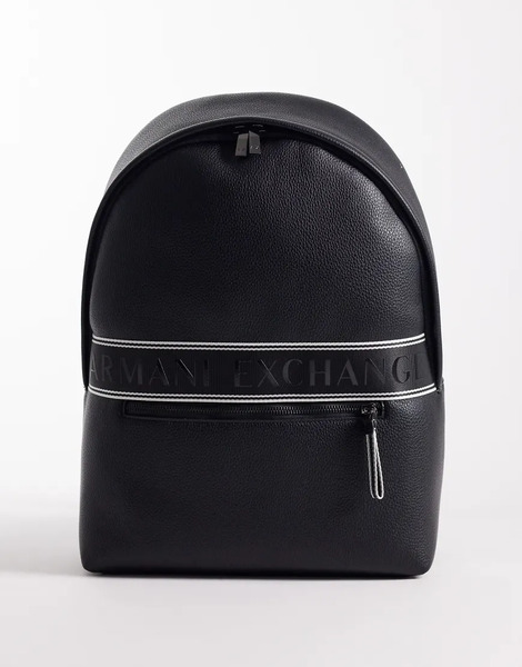  Armani Exchange Duffel Bag In Black 