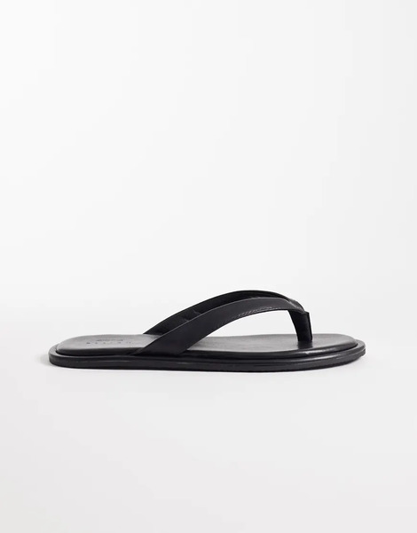  Asos Design Classic Flip Flops In Black 