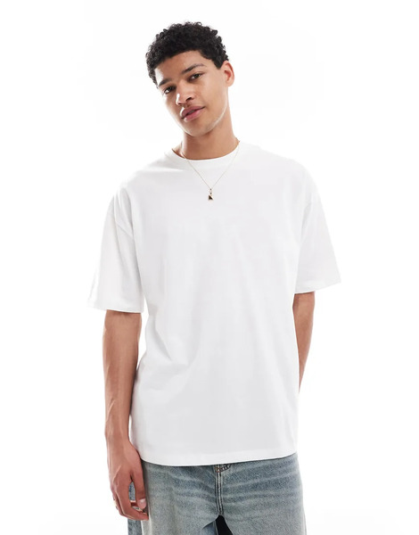  Asos Design Essentials Oversized T Shirt In White 