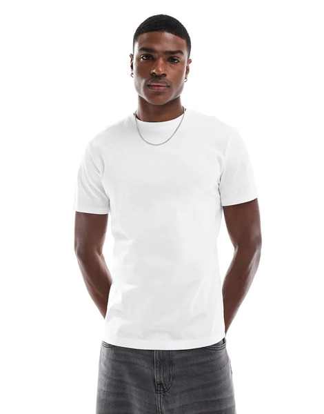  Asos Design Essentials Regular Fit T Shirt In White 