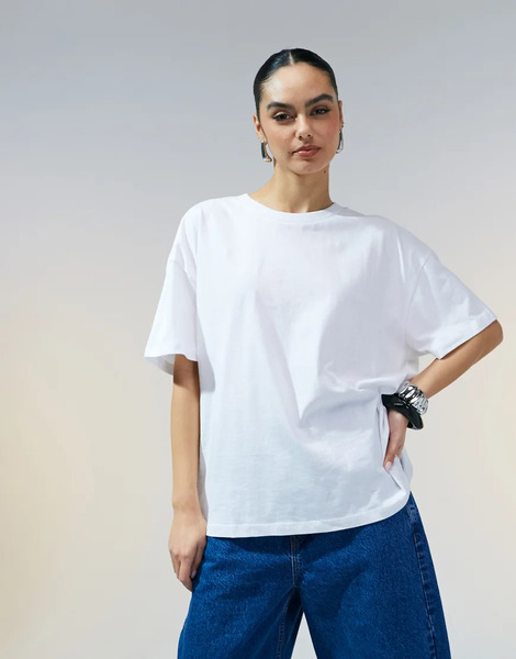  Asos Design Oversized T Shirt In White 