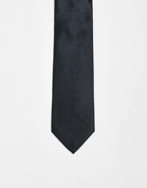  Asos Design Slim Tie In Black 